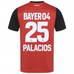 Nogometni Dresovi Bayer 04 Leverkusen Exequiel Palacios 25 Dječji Domaći 2024-25 Kratkih Rukava